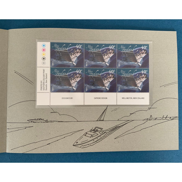 Neuseeland, LIMITED EDITION XXV 2002, Leading the Waves, komplettes Buch