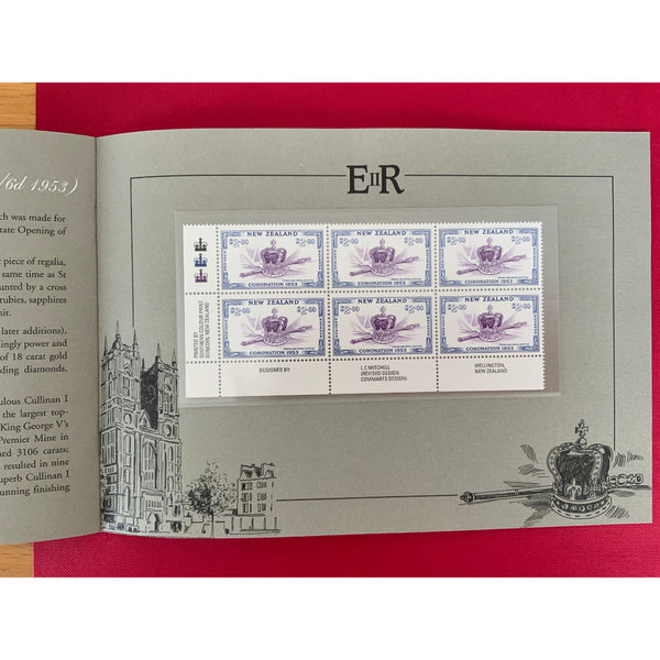 Neuseeland, LIMITED EDITION XXVII 2003, Queen Elizabeth II. 50th Anniversary, komplettes Buch